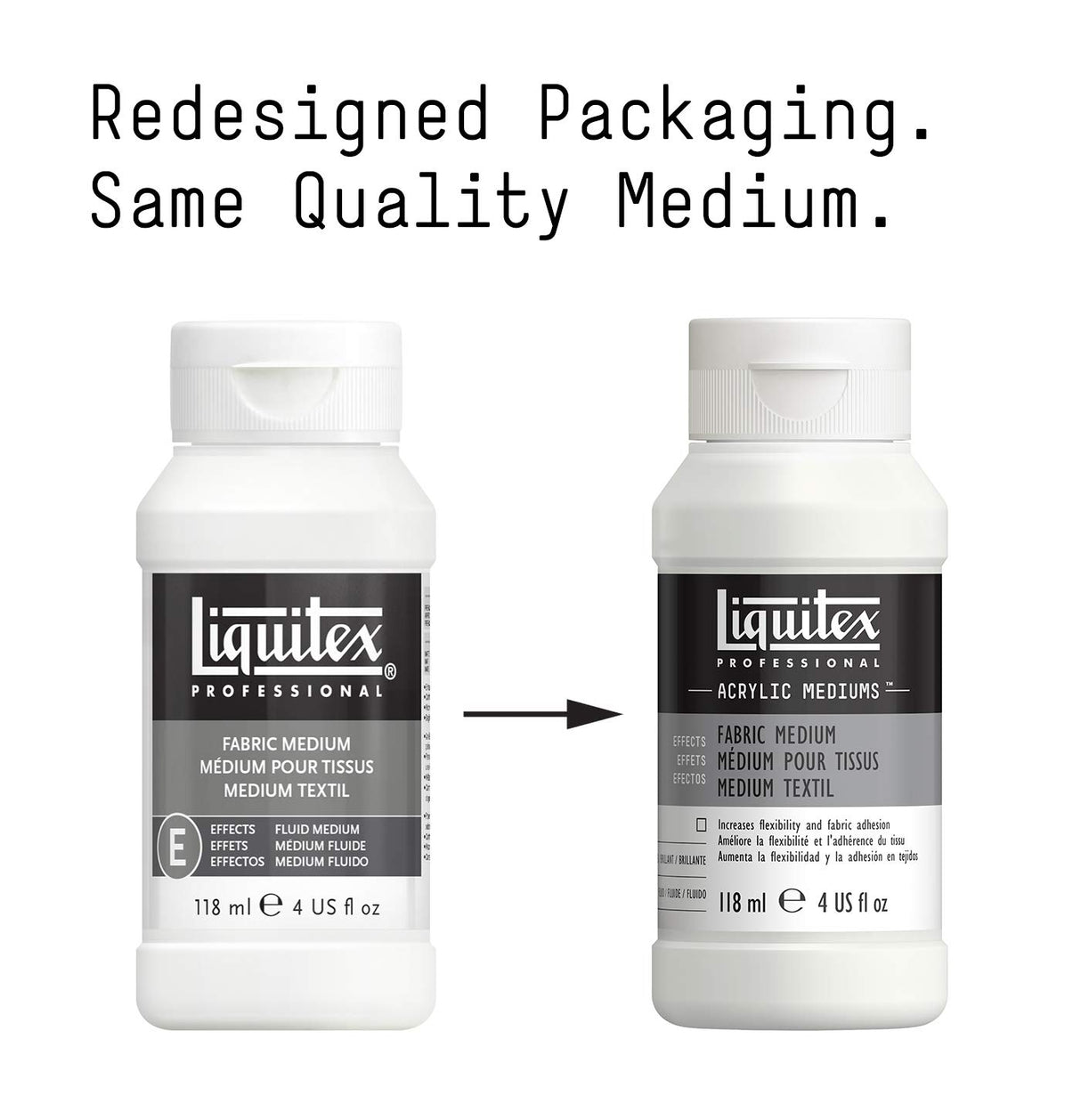 Liquitex Professional Effects Medium, 118ml (4-oz), Fabric Medium Liquitex