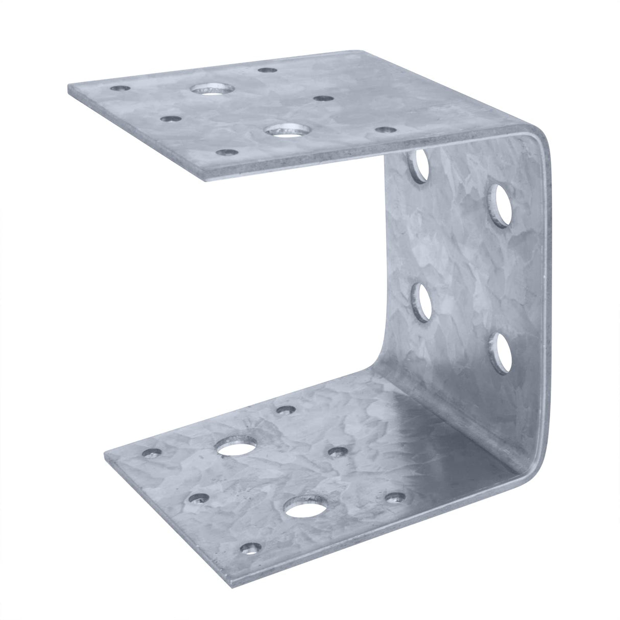 eoere 4 PCS Half Post Base, Fit 4 x 4 Post Anchor Connector, Deck Framing Brackets Support, Inner Size 3-1/2", Thickness 1/2" eoere