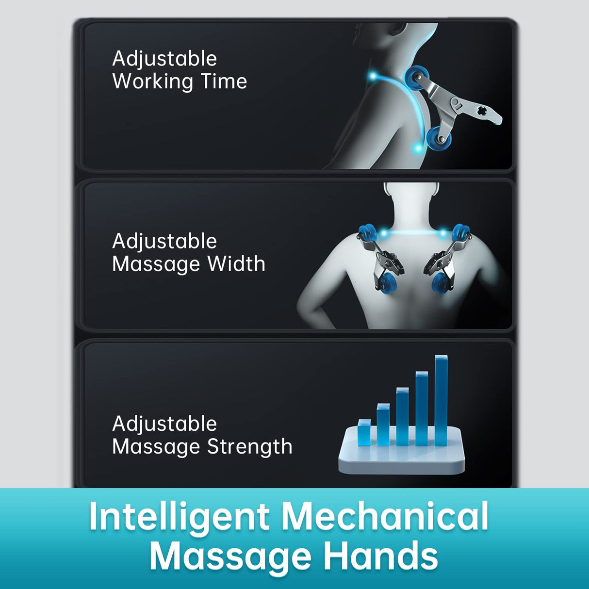 Massage Chair,Full Body Zero Gravity SL Track Massage Chair Recliner Chair with Smart Large Screen Bluetooth Speaker Built-in Heat Therapy Foot Roller Air Massage System for Home Office,Grey PayLessHere