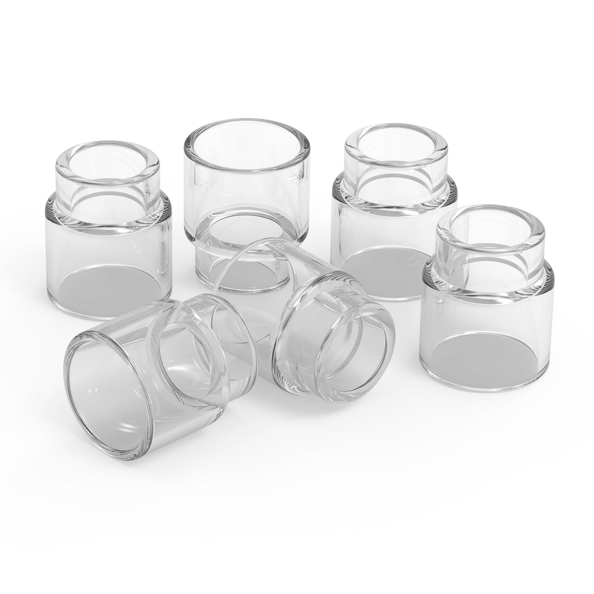 TOOLIOM 71Pcs TIG Welding Torch Accessories Kit Stubby Gas Lens Glass Cup Ceramic Cup Back Cap Kit for WP-17/18/26 TOOLIOM