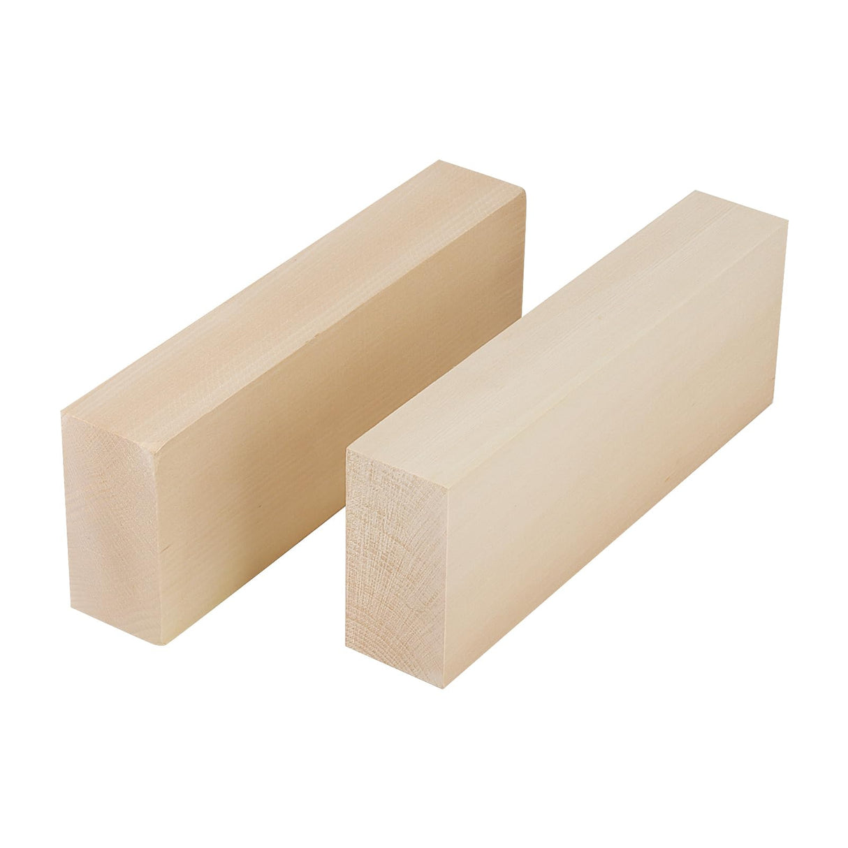 SOUJAP 3 PCS 10 x 3.5 x 1.7 Inches Natural Wood Carving Blocks, Unfinished Basswood Blocks, Rectangles Wooden Blocks for Craft, Carving SOUJAP