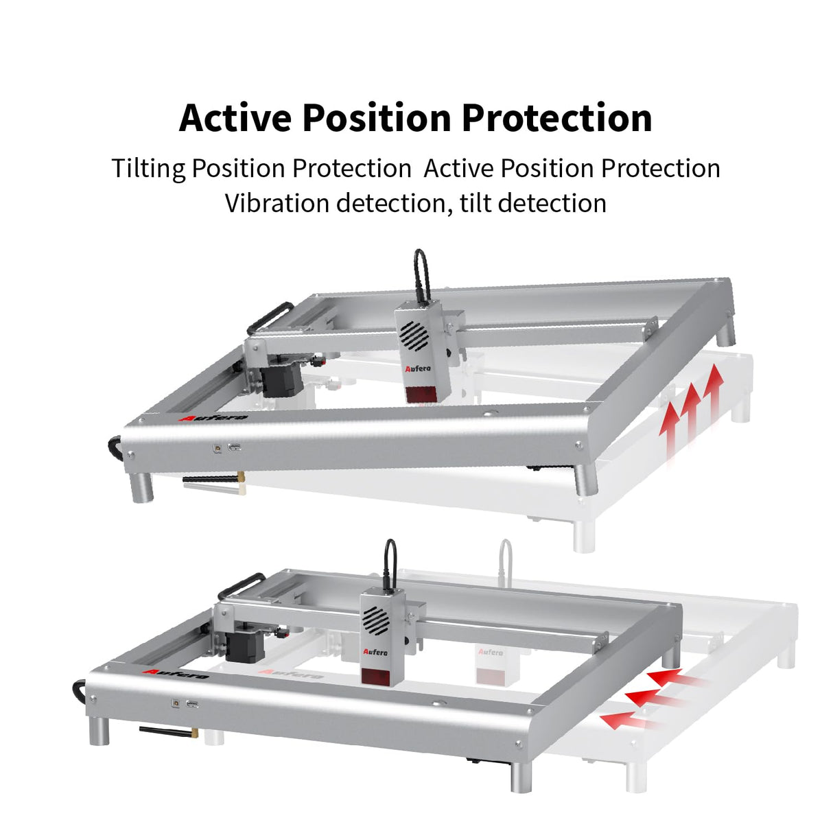 Aufero Laser Engraver Machine 10W Output Laser Engravering Machine with APP Control Laser Engraver and Cutter Machine for Wood, Metal, Acrylic,Leather (10W) Aufero