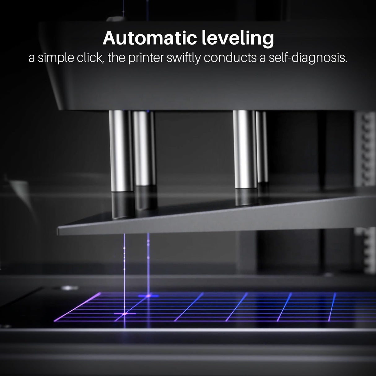 ELEGOO Mars 5 Ultra 9K Resin 3D Printer, 150mm/h High Speed Printing, Smart Automatic Leveling, Intelligent Detection, WiFi-Transfer, Printing Size of 6.04 x 3.06 x 6.49 inch ELEGOO