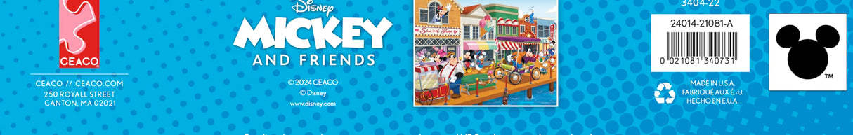 Ceaco - Disney - Mickey & Friends Boardwalk Fun - 1500 Piece Jigsaw Puzzle Ceaco