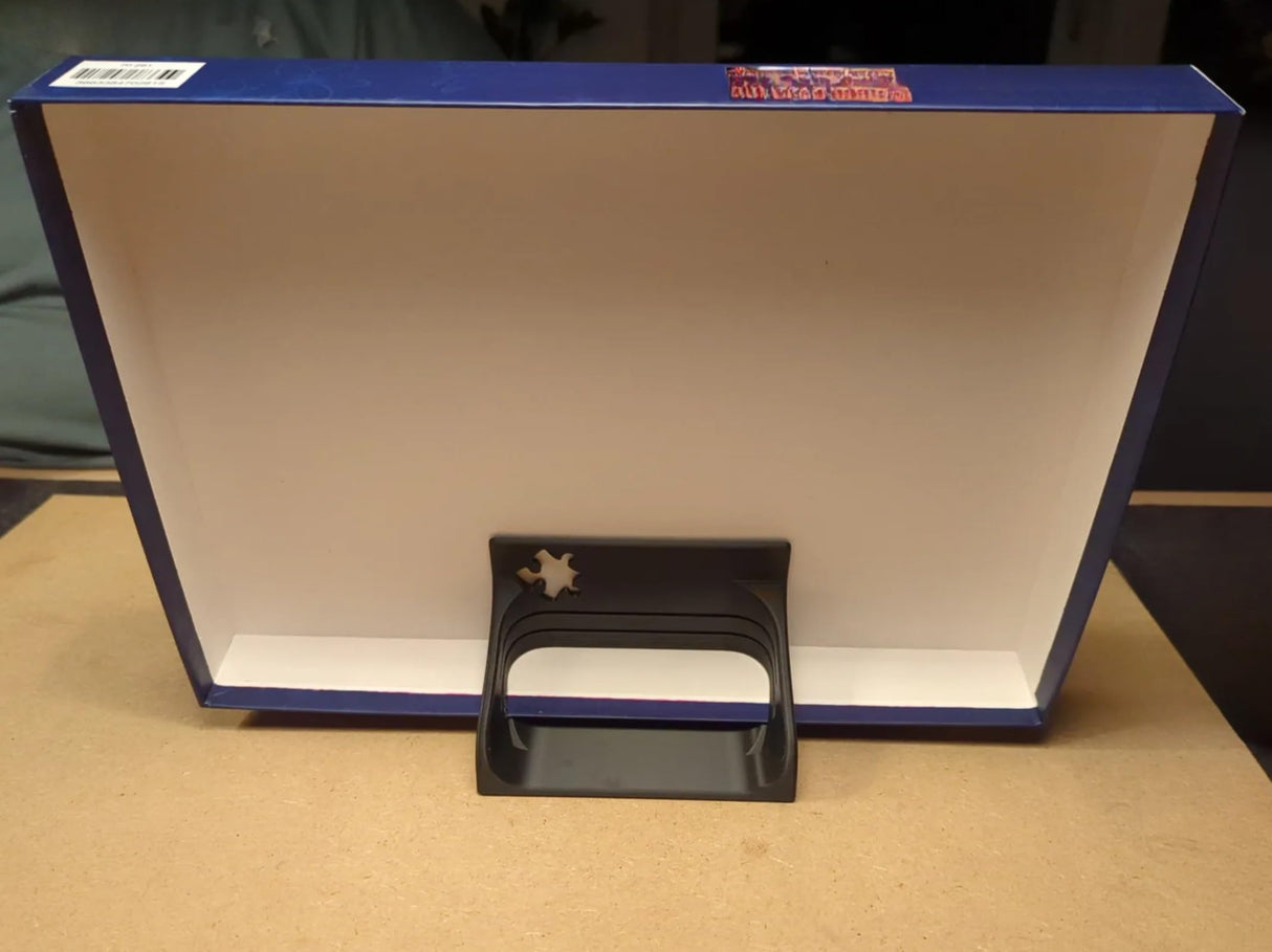 Jigsaw Puzzle Box Stand – Adjustable 3-Angle Holder, Wide Stable Base, Puzzle Accessory (Red) Generic