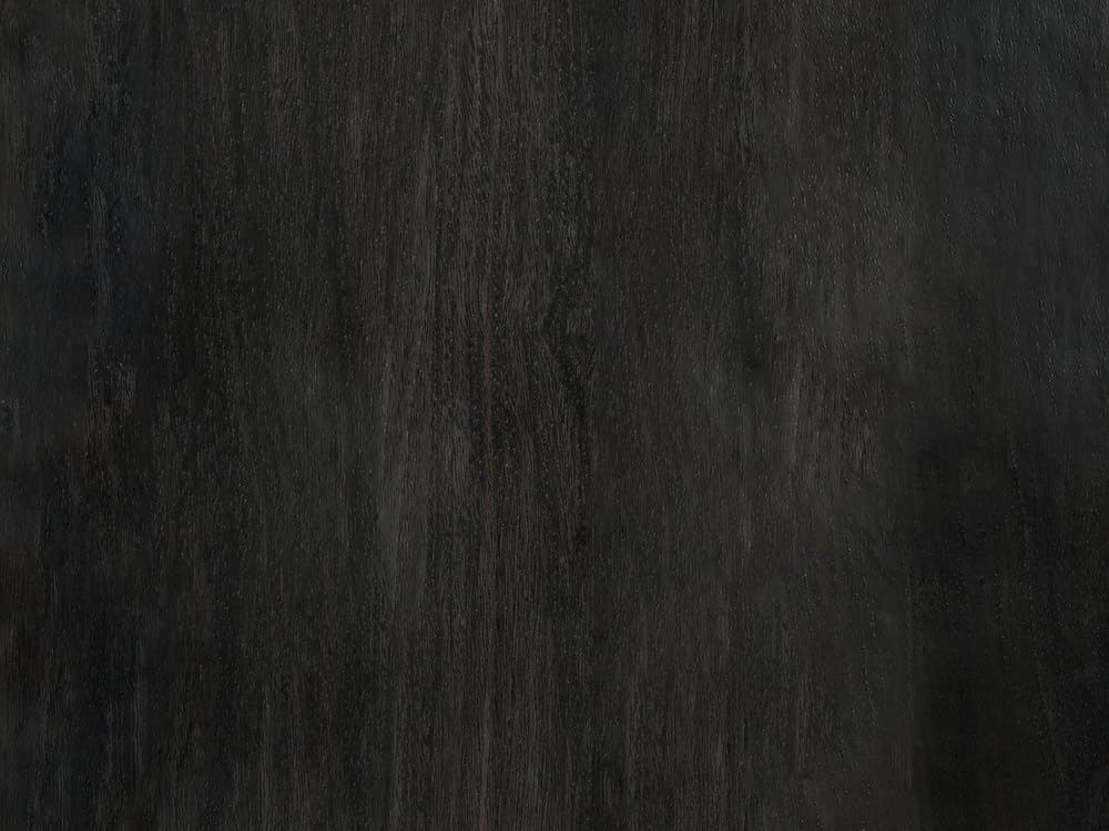 BELLEZE Modern Arched Kitchen Pantry, 5-Tier Wood Decorative Storage Cabinet with Reeded Glass Door and Adjustable Shelves, Freestanding Accent Display Cabinet for Home Living Room, Black BELLEZE