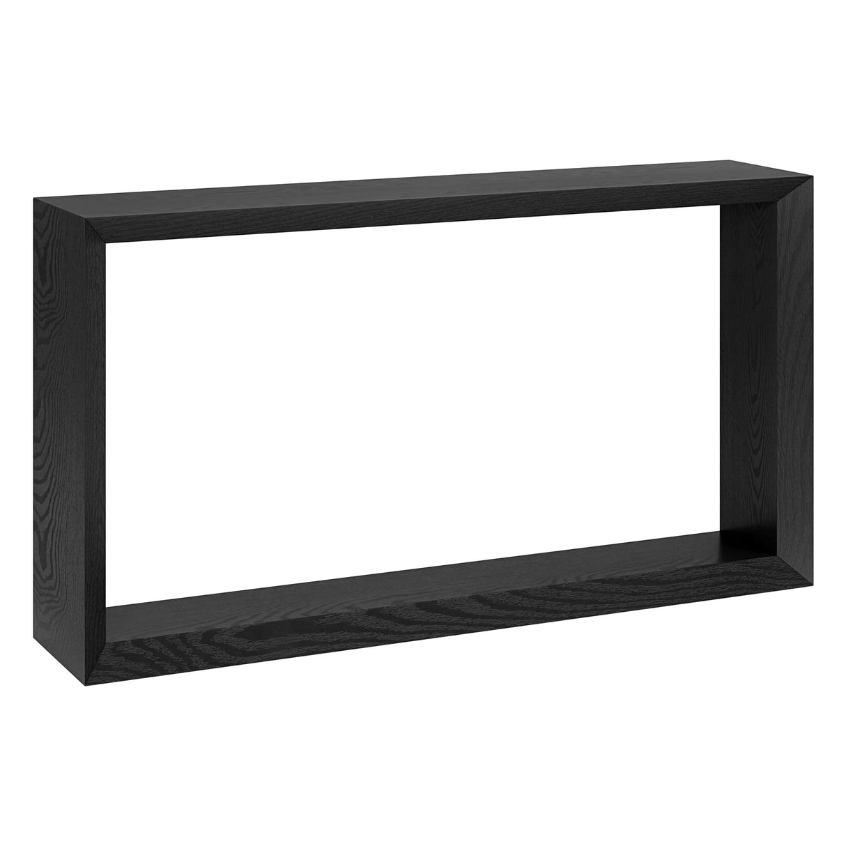 Henn&Hart Osmond Console Table, 55" Wide,Grey,Black Henn&Hart