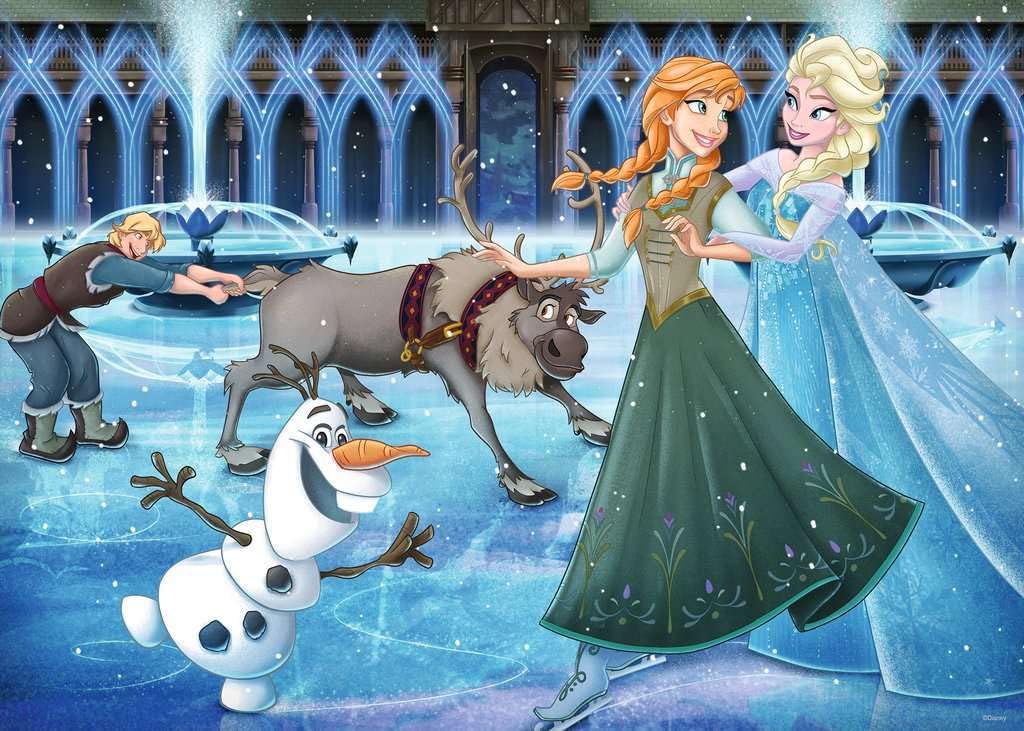 Ravensburger Disney Frozen Jigsaw Puzzle - 1000 Unique Pieces | Softclick Technology Vibrant, Glare-Free Imagery | Ideal Gift for Kids and Adults | FSC Certified Material Ravensburger