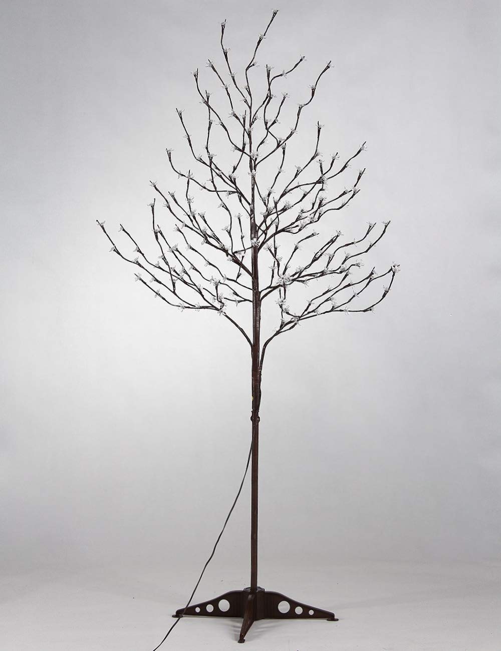 Lightshare 6.5FT 208 LED Cherry Blossom Tree, Lighted Artificial Tree for Decoration Inside and Outside, Home Patio Wedding Festival Christmas Decor LIGHTSHARE