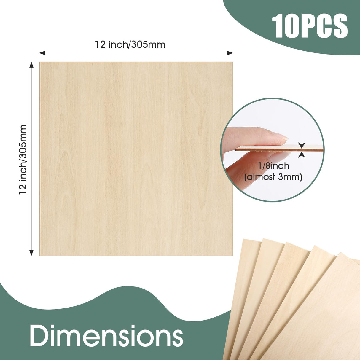 20 Pack Basswood Sheets 1/8x12x12 Inch 3mm Basswood for Laser Cutting, Drawing,Wood Burning, Architectural Models.Plywood Sheets Unfinished Wood Sheets for DIY Crafts. FUMILE