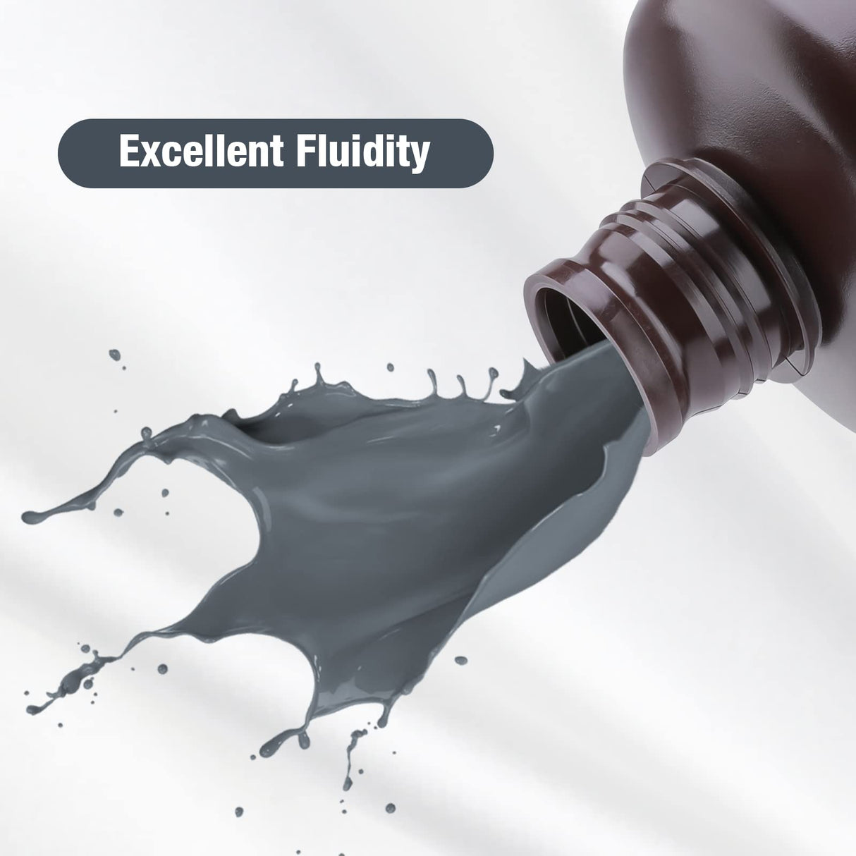 ELEGOO 8K 3D Printer Resin, Standard Photopolymer Resin 405nm UV-Curing Resin, Best for 8K/9K/12K LCD 3D Printer Space Grey 1000G ELEGOO