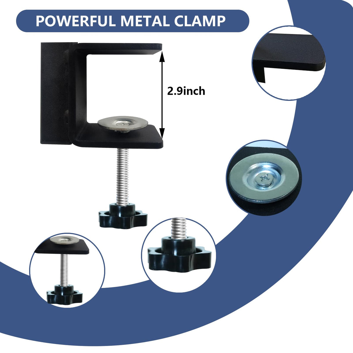 LSAIFATER 31" Dog Grooming Arm with Clamp – Adjustable Dog Grooming Table Arm Customizable Height for Small & Medium Dogs, with Grooming Loop Noose & Two No-Sit Haunch Holder Restraint, Black LSAIFATER