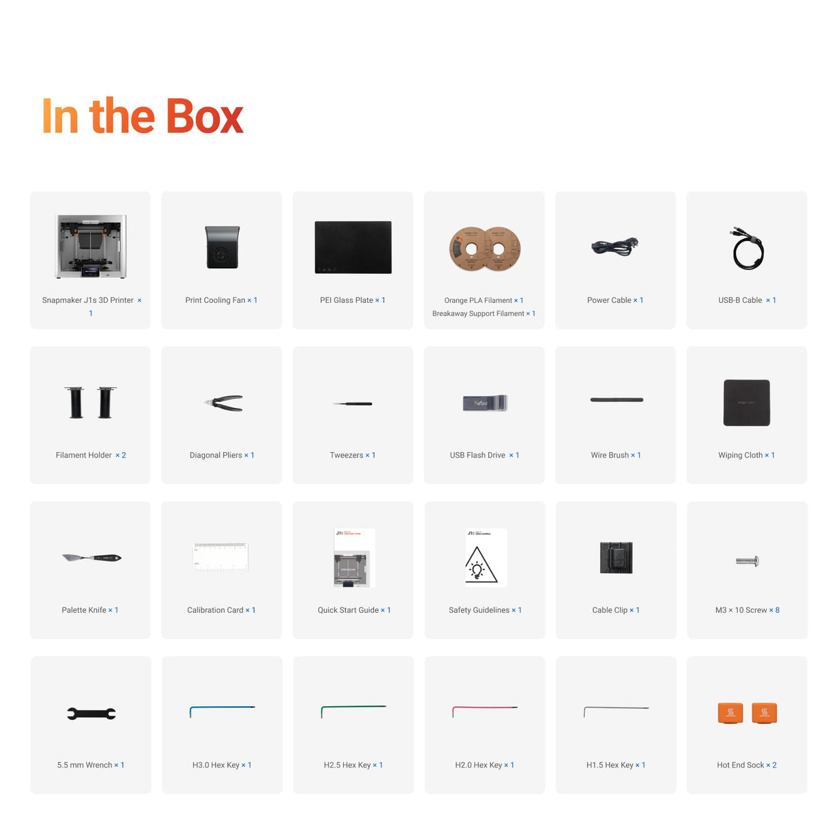 Snapmaker J1s IDEX 3D Printer Dual-Material Printing and 0.2mm Paired Hot Ends Snapmaker