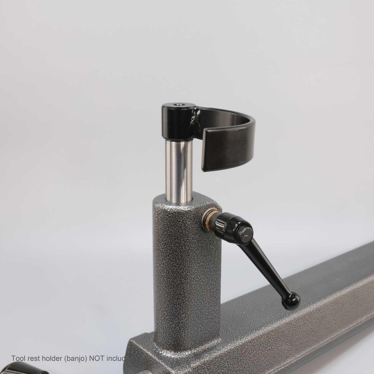 Hurricane Turning Tools, 5" Diameter Curved Tool Rest For Turning Small Bowls on Wood Lathe, 1" Diameter Post, 3" Post Length Hurricane Turning Tools