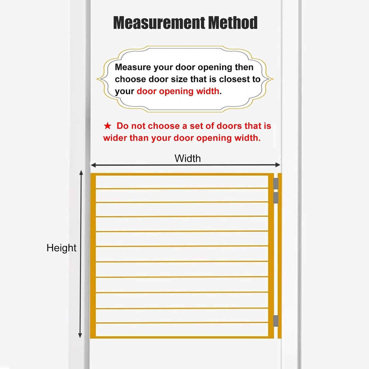 Cafe Swinging Doors - Partition Door, Self Closing Saloon Swing Solid Wood Door, Wide Swinging Cafe Door Single for Kitchen/Doorway/Bathroom/Pantry Saloon Doors,Custom Fakednss