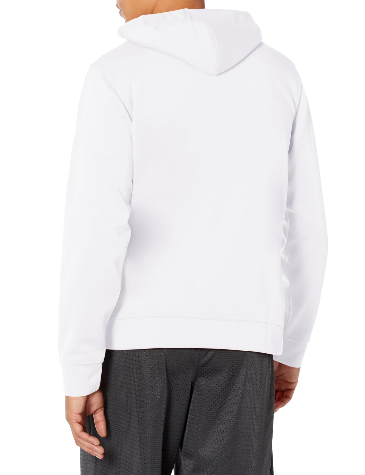Clique Unisex Lift Performance Hoodie Sweatshirt, White Clique