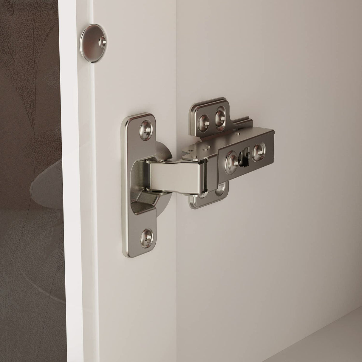 Hitow Wardrobe Armoire Closet with Glass Doors, 63.3" W Wardrobe Storage Cabinet with 3 Drawers & Hanging Rod, Wardrobe Armoire Dresser for Bedroom Clothing Organizer, White Hitow