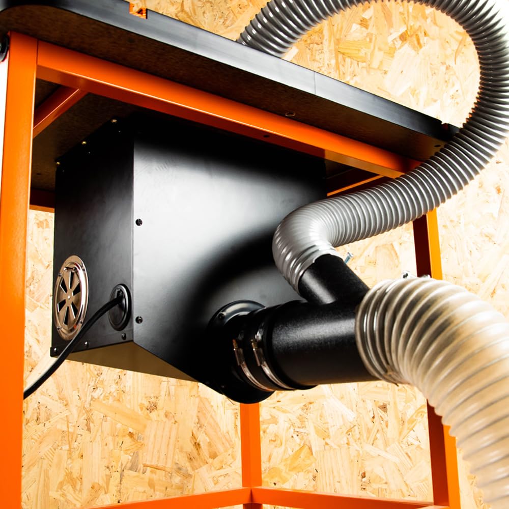 O'SKOOL Dust Collection Box with Router Table Dust Collection Kit O'SKOOL