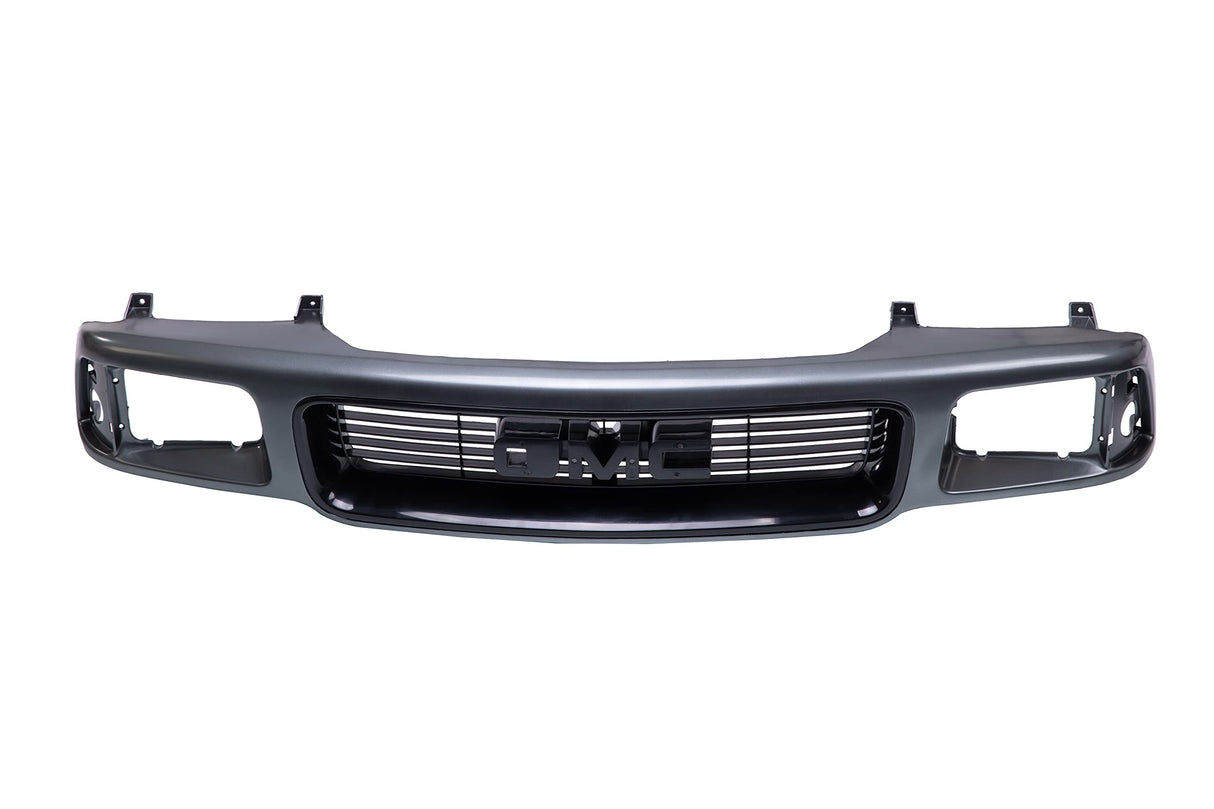 JustDrivably Front Grille Grill Gray Shell With Insert Compatible With 1995-1997 GMC Jimmy/Sonoma GM1200344 15647631 Fit Sealed Beam Headlight Type JustDrivably