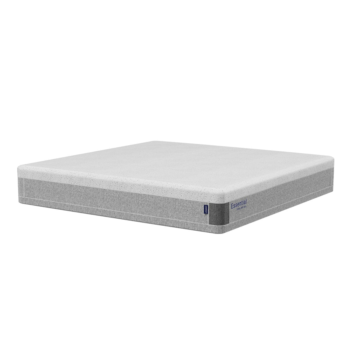 LIFEMENT, Essential 8 Inch Copper Infused Cooling Gel Memory Foam Mattress, Medium Firm, Fiberglass Free, Pressure Relief, Safe & Certified Foams & Cover, 10-Year Warranty, Mattress in a Box, King LIFEMENT