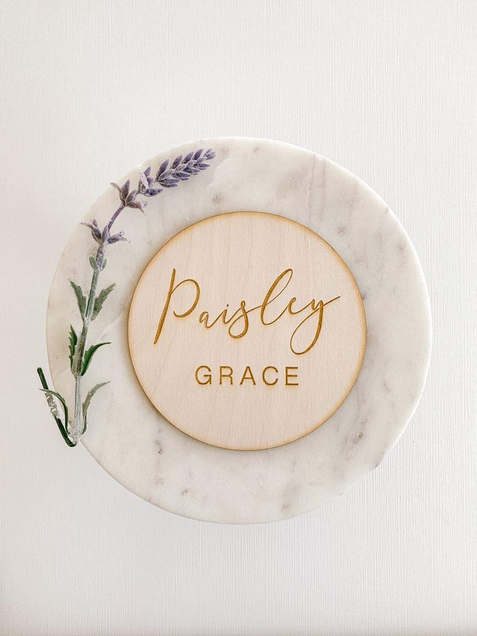 Custom Baby Name Sign Hospital Welcome 3D Hello Name Announcement Plaque Laser Cut Wood Photo Prop Sign Design Trendy Generic