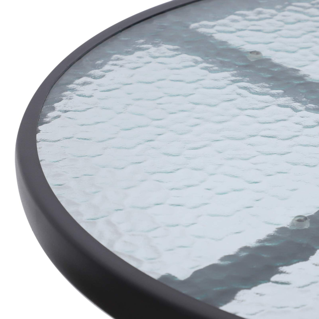 Outsunny 3 Piece Bar Height Outdoor Bistro Set for 2, Round Patio Pub Table 2 Bar Chairs with Comfortable Design & Strong Build, Tan Outsunny