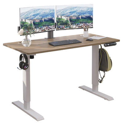 bilbil Electric Standing Desk 48 x 24 Inches, Height Adjustable Stand Up Desk Home Office Desks with 4 Memory Presets