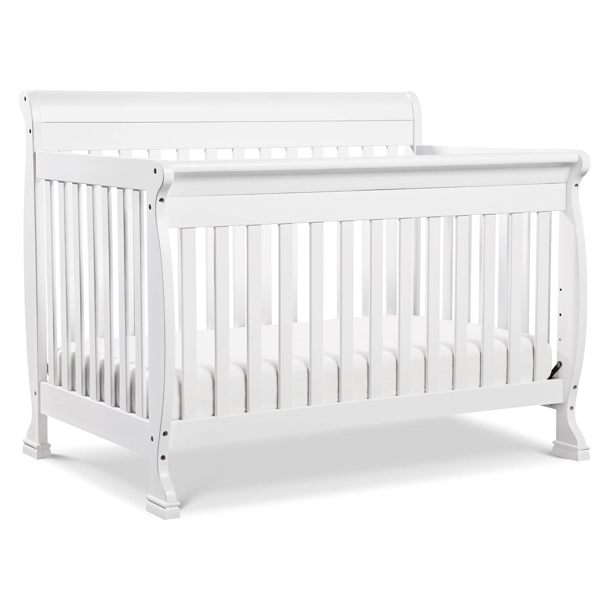 DaVinci Kalani 4-in-1 Convertible Crib in White, Greenguard Gold Certified DaVinci
