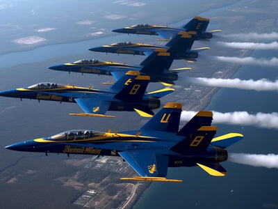 YEEIFFD DIY 5D Diamond Art Kits Painting for Adults US Military Aircraft Jet Aviation Airplane 12x16inches