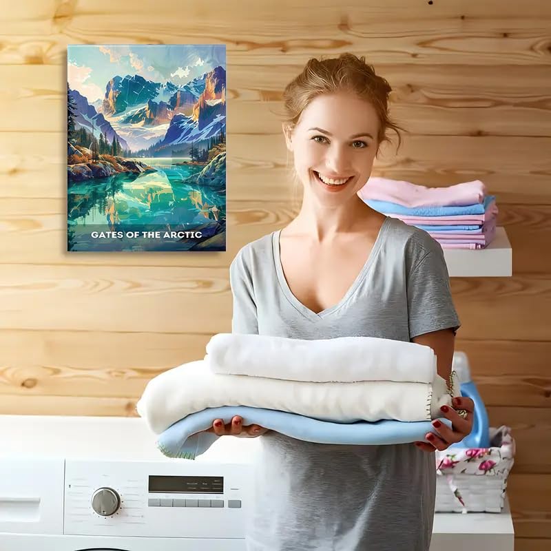 NEGEKFKX 4 Pack National Parks Diamond Art Kits for Adults Beginners,Zion Yellowstone Diamond Painting Kits for Adults,5D Full Drill DIY Diamond Dot Gem Art Kit Wall Home Decor Arts Craft 16x12 inch NEGEKFKX