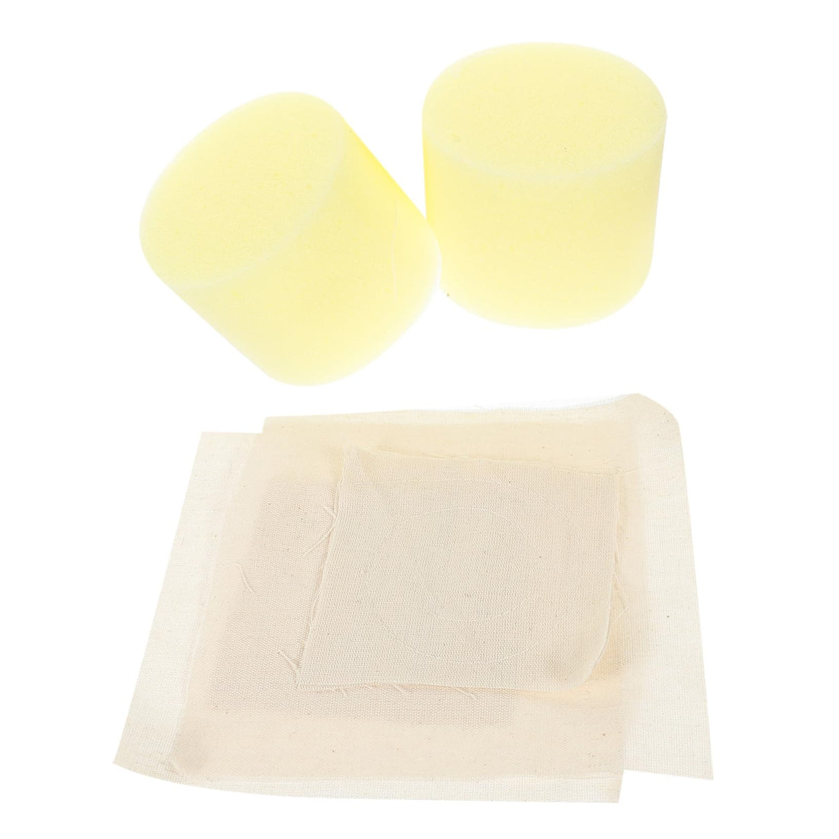 FELTECHELECTR 4 Sets Pancake Grease Brush Pancake Grease Spreader Basting Mop Bbq Oil Mop Pastry Brush Dispense Oil Wiper Replace Fabric Pancake Spreading Mop Bbq Mop Crepe Maker Oil Brush Cloth FELTECHELECTR