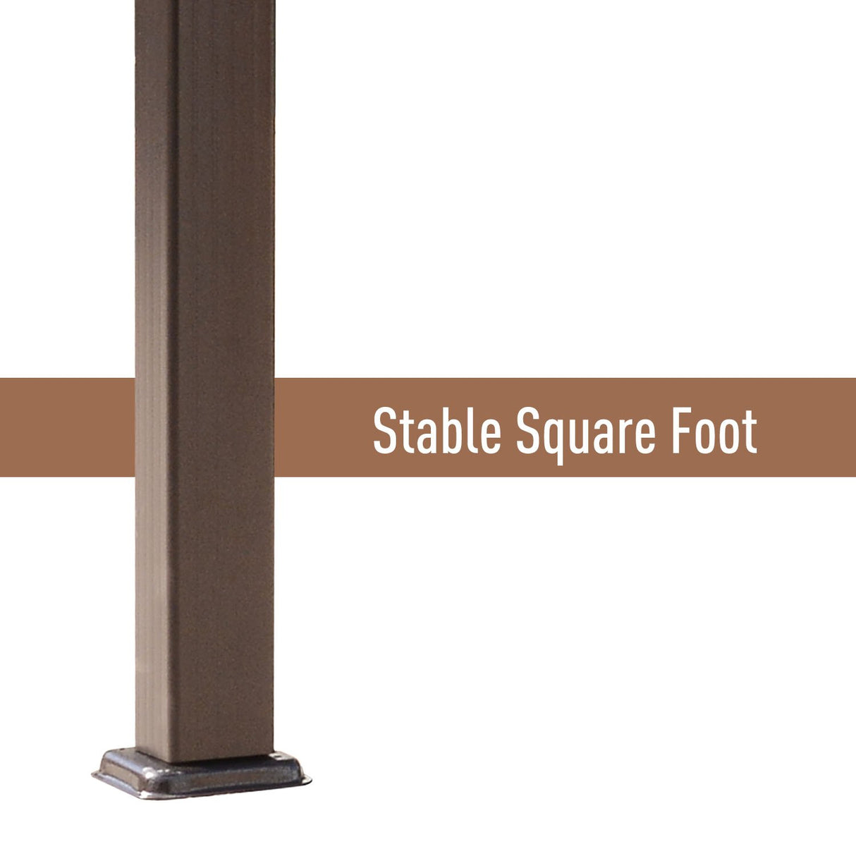 Outsunny 10' x 10' Aluminum Patio Pergola with Retractable Pergola Canopy, Backyard Shade Shelter for Porch, Outdoor Party, Garden, Grill Gazebo, Brown Outsunny