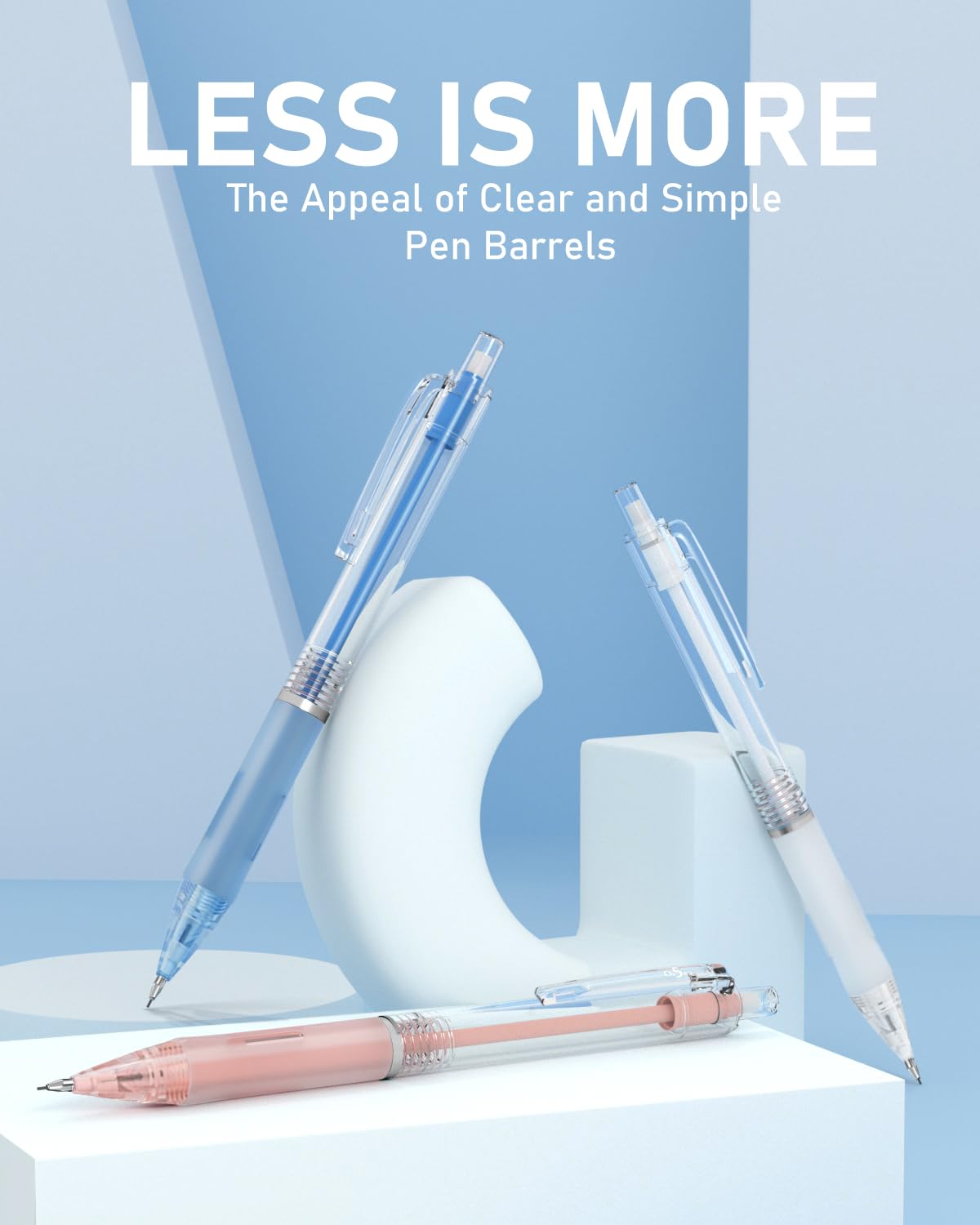 Four Candies Mechanical Pencil Set with Case, 6PCS Aesthetic Mechanical Pencils 0.5 & 0.7mm with 360PCS HB Lead Refills, 3PCS Erasers, 9PCS Eraser Refills for writing, drawing and sketching Four Candies