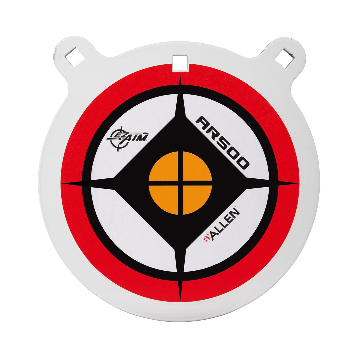 Allen Company EZ Aim® 8" AR500 Steel Gong Shooting Target, White Allen Company