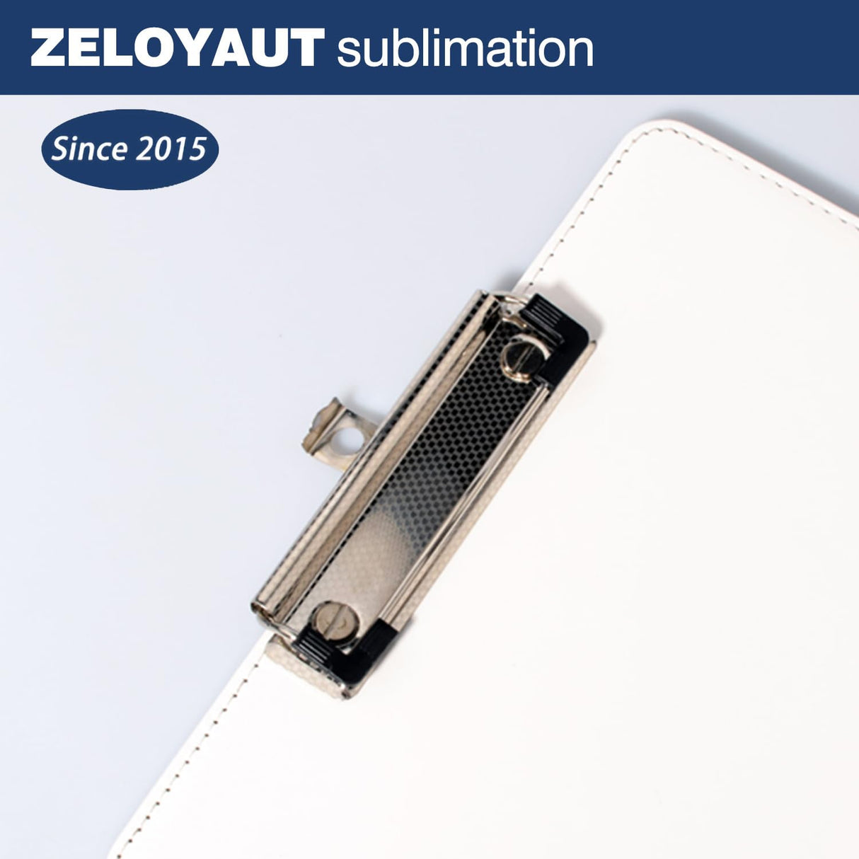 2pcs PU Clipboards, Sublimation Clipboards Office whiteboard Low Profile Folder Standard A4 Letter Size for use in Offices and classrooms Zeloyaut