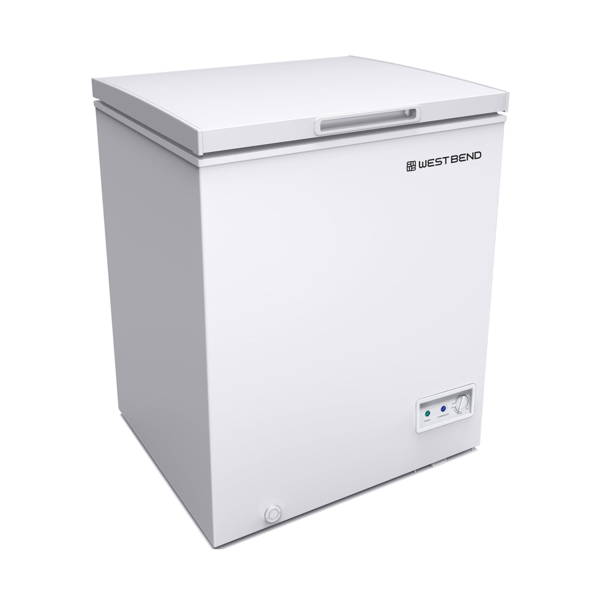 West Bend WB0500CFMW Chest Freezer, 5-Cu.Ft, White West Bend