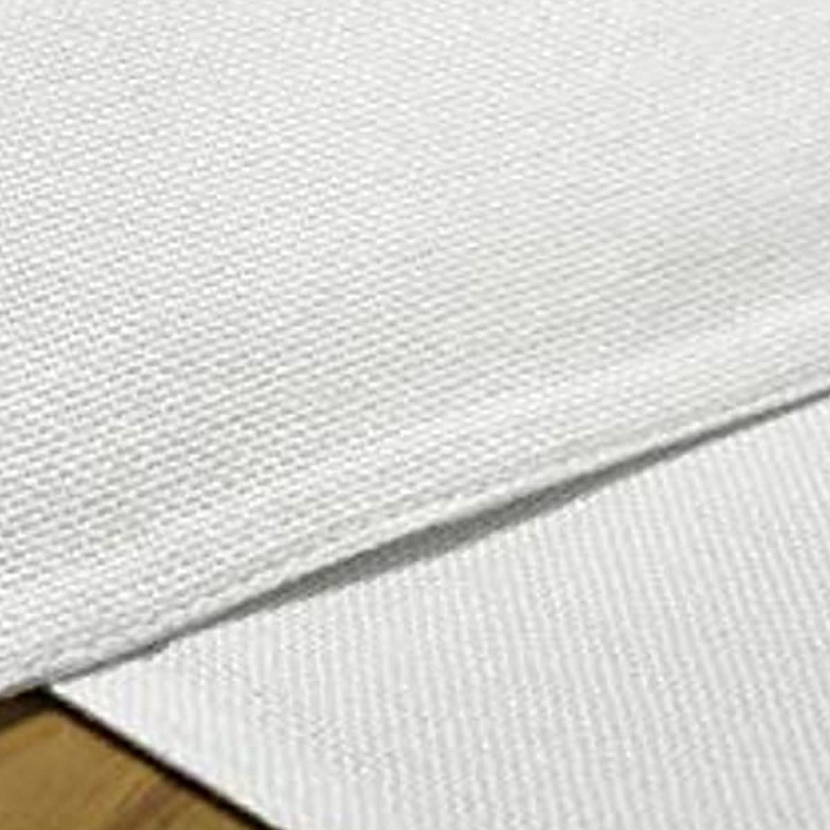 Sublimation Blank White Placemats Wedding Party Linen Placemat Dining Table Place Mat for Kitchen Table Set of 8 ZMvise