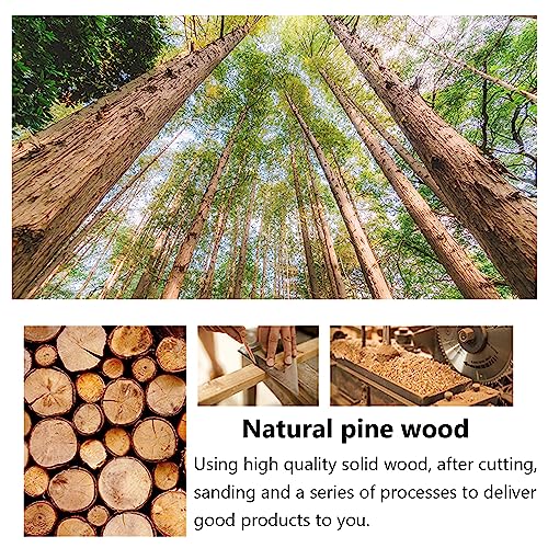 Lexza 3-Tier Rotating Bookshelf for Kids and Adults – Stylish Wood Storage Solution Lexza