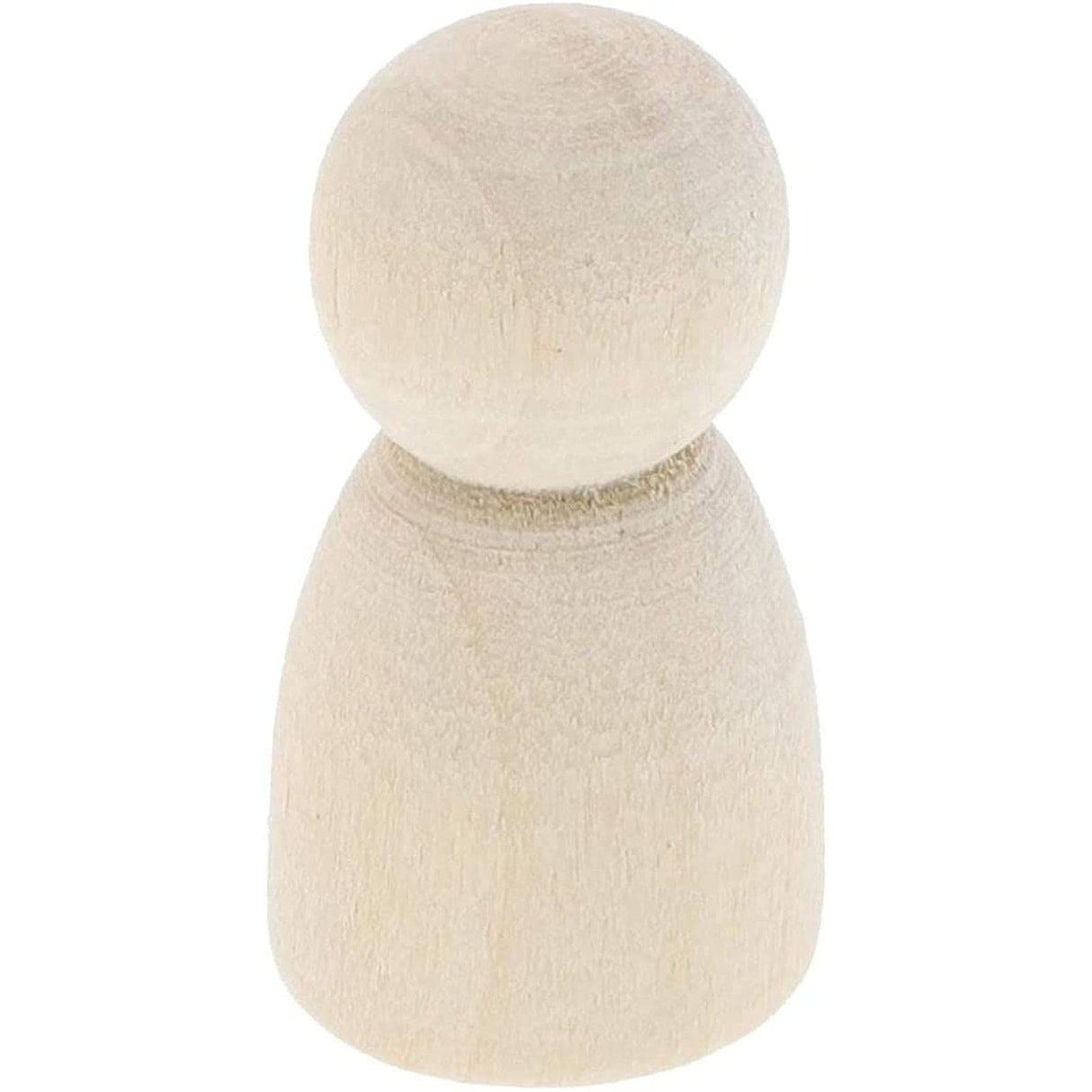 Bright Creations Wood Peg Dolls, Wooden Figures (1.1 Inch, 50-Pack) Bright Creations