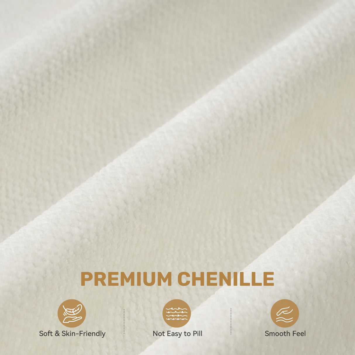 Daluvenix 107" Modern Boneless Couch with L - Shaped Chaise, Comfy Chenille Modular Sectional Sofa Daluvenix