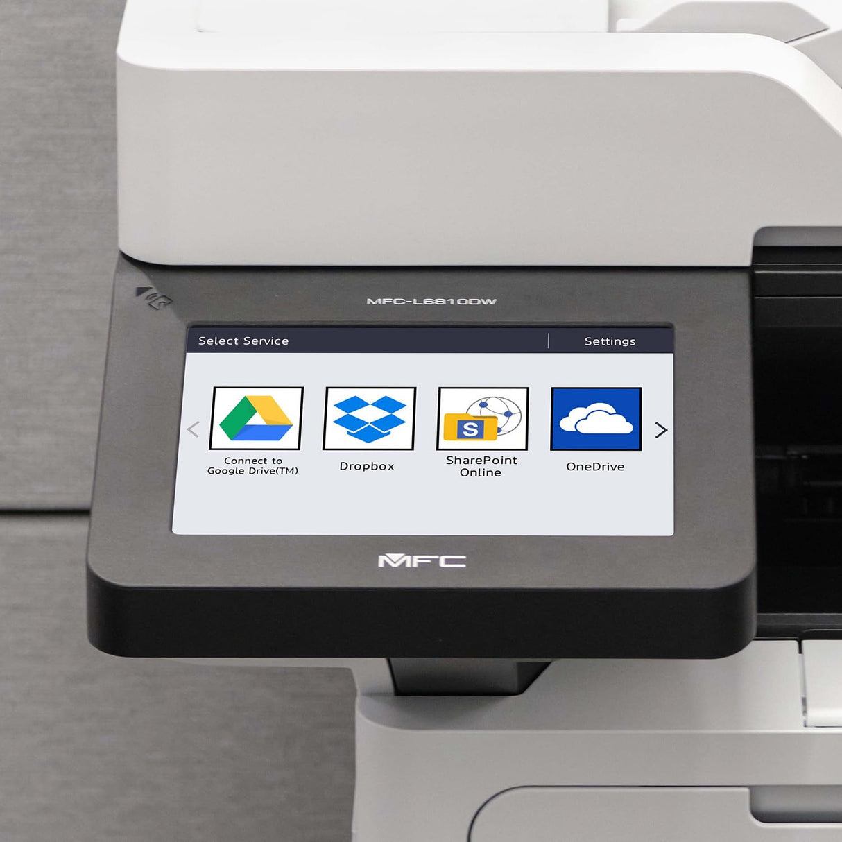 Brother MFC-L6810DW Enterprise Monochrome Laser All-in-One Printer with Low-Cost Printing, Large Paper Capacity, Wireless Networking, Advanced Security Features, and Duplex Print, Scan, and Copy Brother