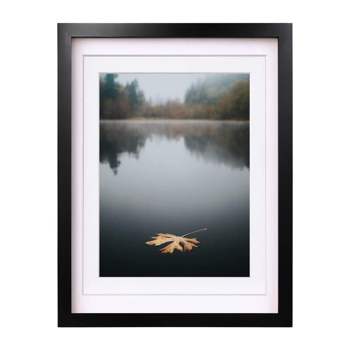 Egofine 12x16 Picture Frame Black Covered by Plexiglass Made of Solid Wood, Display Pictures 9x12 and 11x14 with Mat or 12x16 Without Mat for Table Top and Wall Mounting Egofine