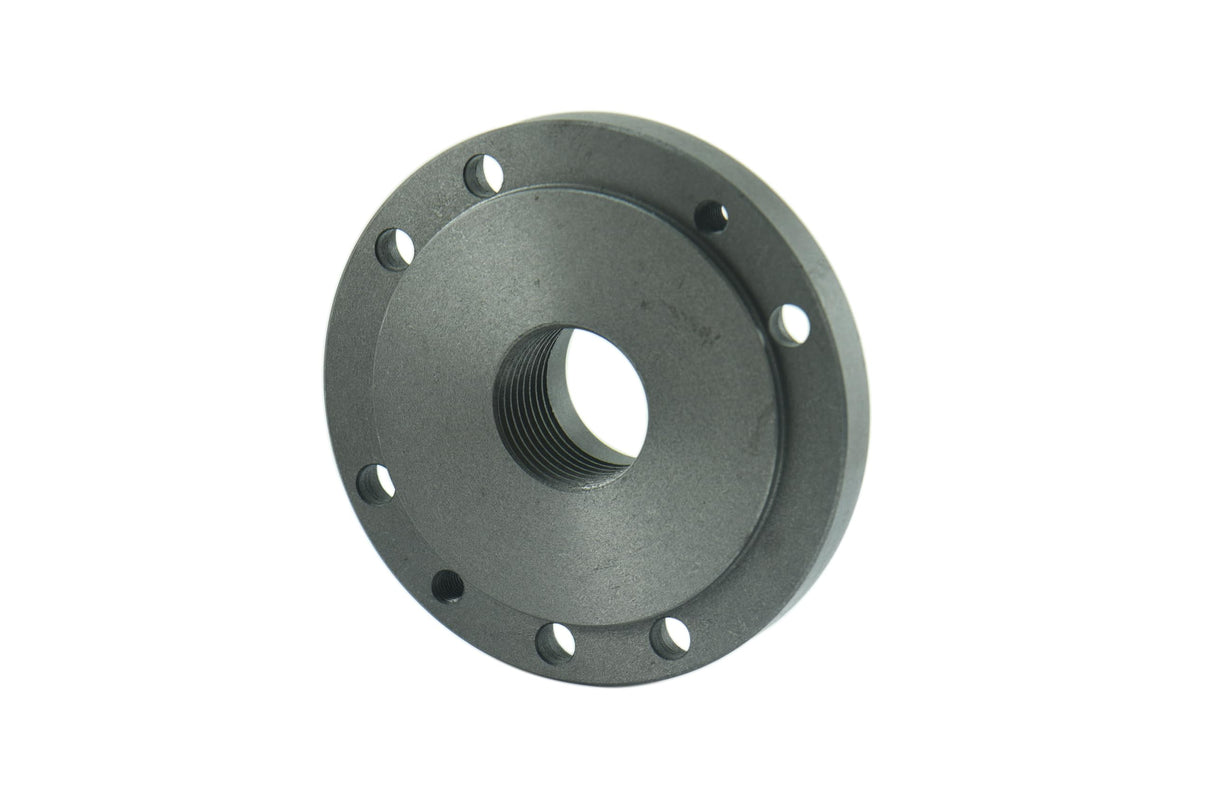 Shars 5" Fully Machined Threaded Back Plate 1-1/2-8 TPI for 3 or 4 Jaw Self Center Chucks 202-6192 Shars