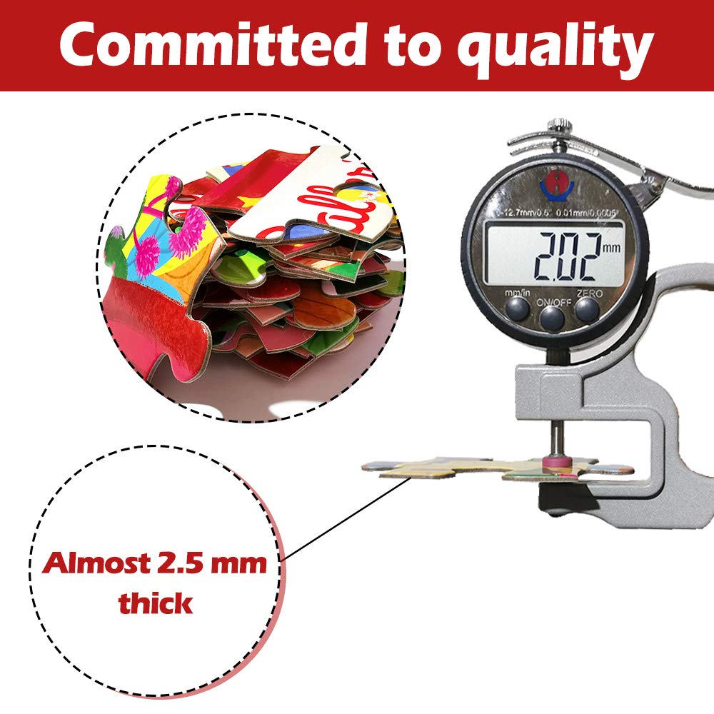 Floor Puzzles for Kids Ages 3-5 Premium 48-Piece 20 x 14 Inch Ballerinas Princess Jigsaw Puzzles for Kids Ages 4-8 KiDEPOCH