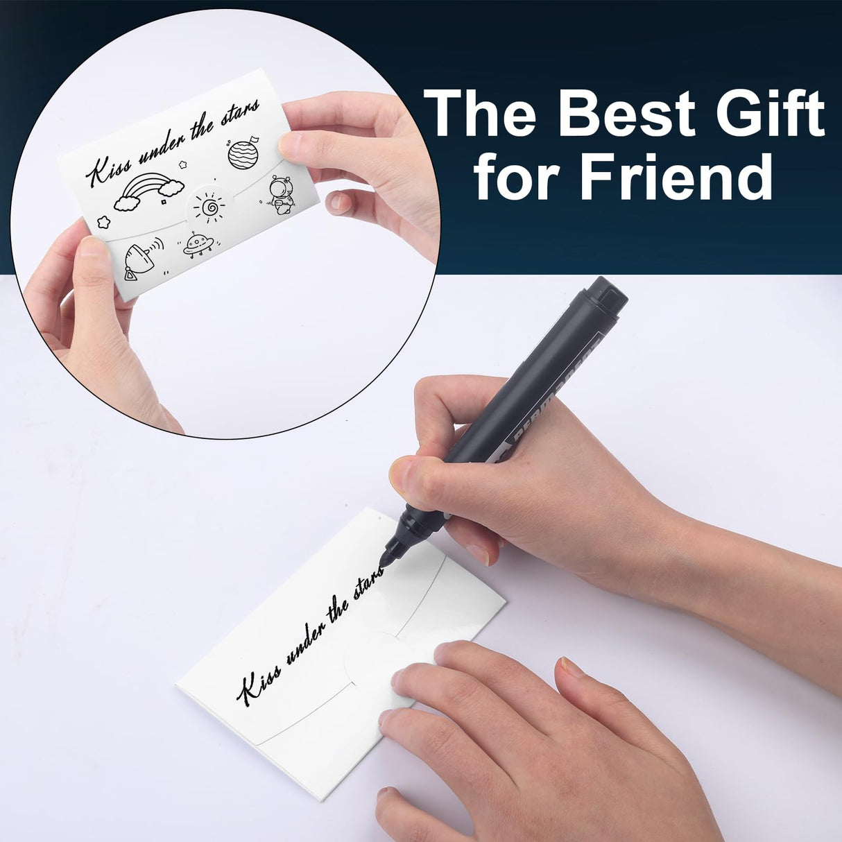 40PCS Sublimation Envelopes Blank,4.1 x 2.7 inch Gift Card Holders, Sublimation Gift Card Envelopes, Wedding Party Favors, Greeting Cards Mailing, Business Cards Cevhzoe