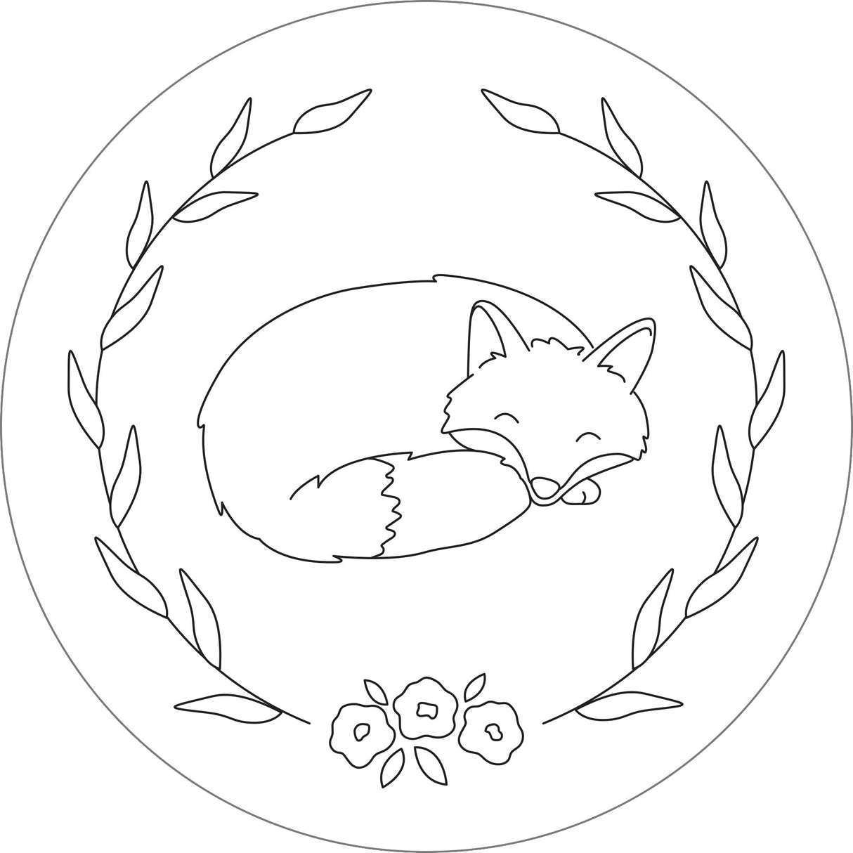 Woodland Embroidery Pattern Transfers (set of 10 hoop designs!) PETER PAUPER PRESS