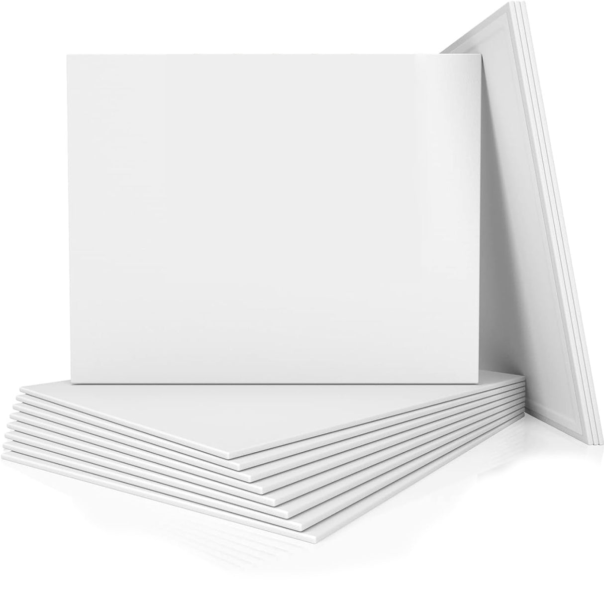 AETEXA Canvases for Painting 8x10 Inch, Canvas Bulk Pack of 12, 8 oz Primed Canvas Panel, Blank Canvas for Painting, Canvas Boards for Painting Acrylic and Oil, Art Supplies for Adults and Teens. AETEXA