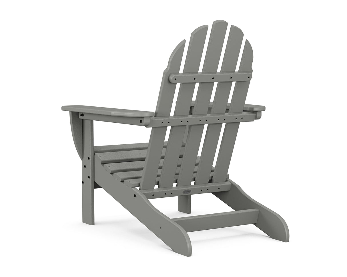 POLYWOOD AD4030WH Classic Outdoor Adirondack Chair, White Polywood