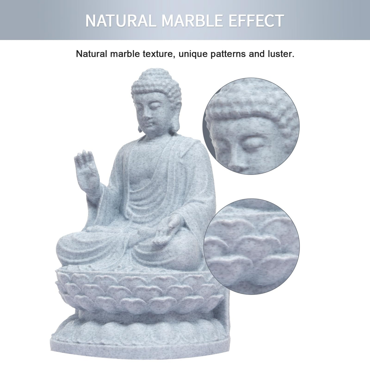 ERYONE Marble PLA Filament 3D Printer Filament 1.75mm +/- 0.03mm Fits for Most FDM 3D Printers, 1KG Cardboard Spool(2.2LBS), Marble ERYONE