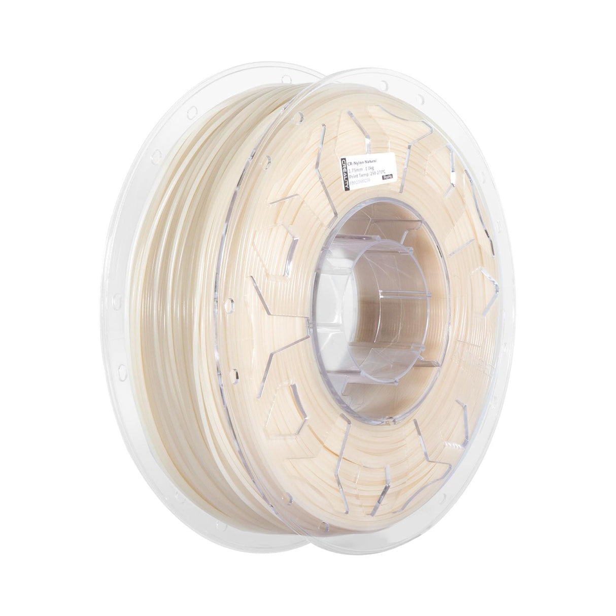 Creality Nylon Filament 1.75mm, 3D Printer Filament, 1.0kg (2.2lbs) Spool, No Warp Enhanced Toughness, Dimensional Accuracy ±0.03mm Printing Filament, for 3D Printers (Nylon) Creality